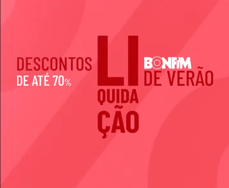 Campanha para Calçados Bonfim - Liquidação de Verão