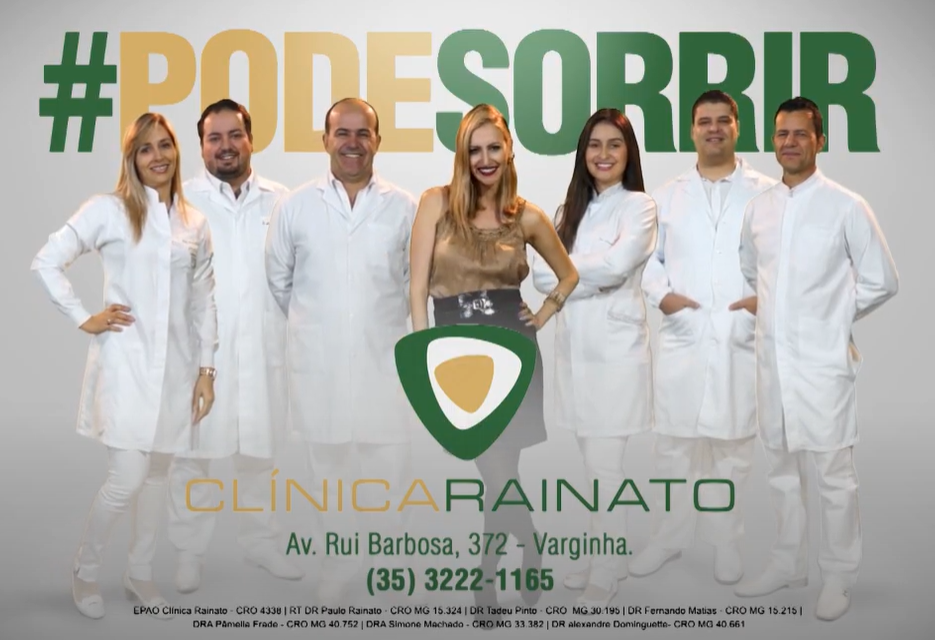 Campanha para Clínica Rainato - #PodeSorrir